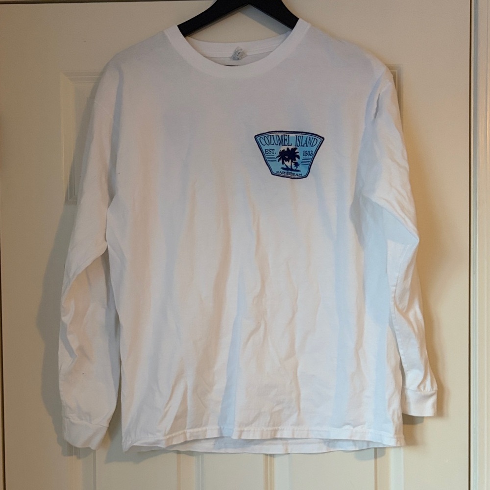 Cozumel White Long Sleeve Shirt